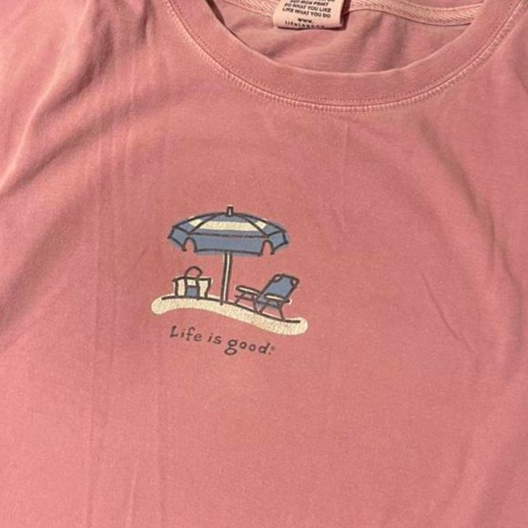 Vintage// Life is good shirt 😎 - Picture 1 of 4
